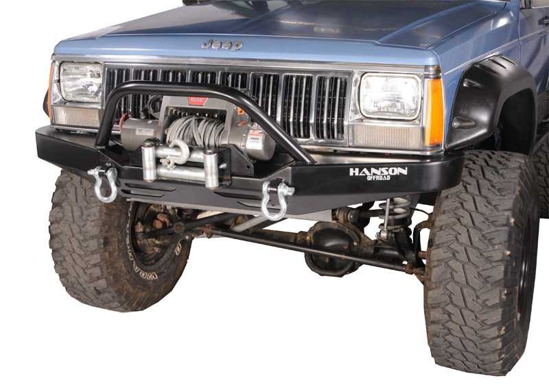 Jeep cherokee xj winch bumper #4