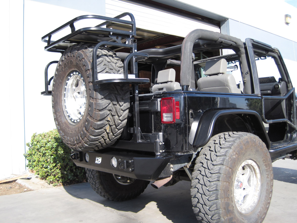 Hanson Tire Carrier W Cargo System Jeep Wrangler Forum