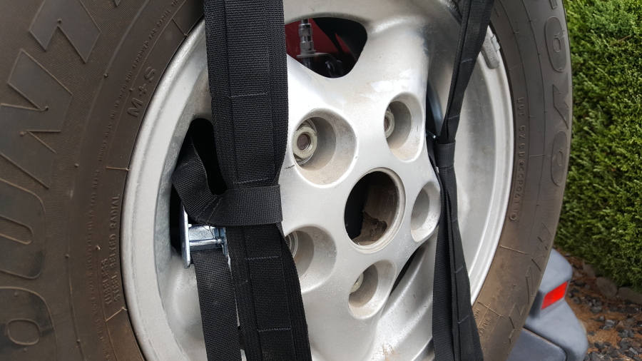 Traction Jack Carrying Bag Spare Tire Mount 200303 JeepinOutfitters