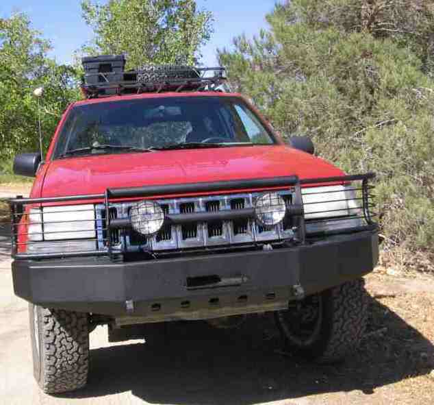 C4x4 ZJ Grand Cherokee TrailBlazer Winch Bumper ZJTBFWB
