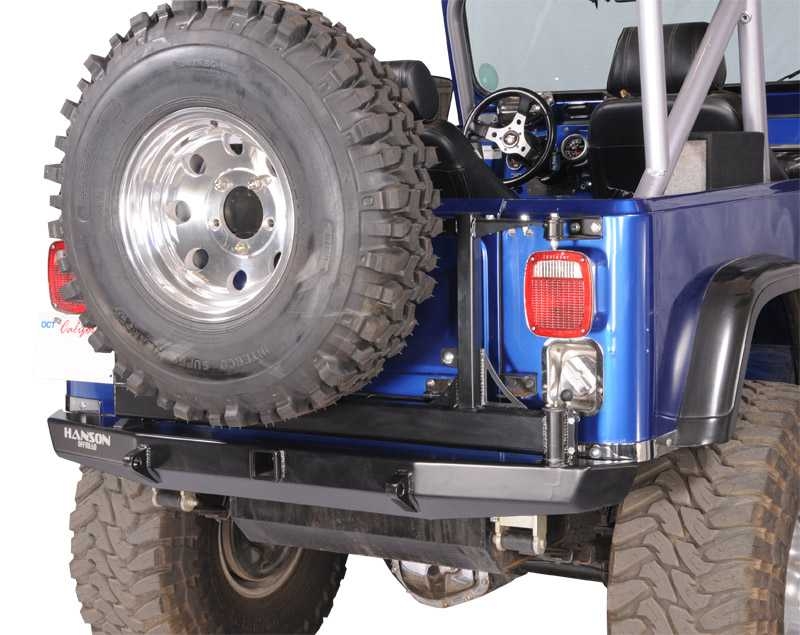 Jeep tj hanson rear bumper #2