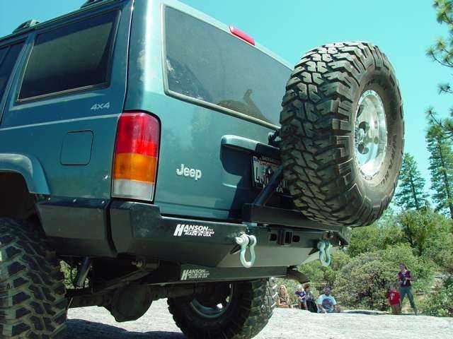 Jeep xj hanson rear bumper #5