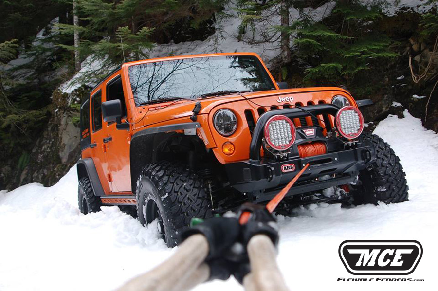 MCE Jeep JK Hi Clearance Gen II Fenders / Flares, Full Set of 4