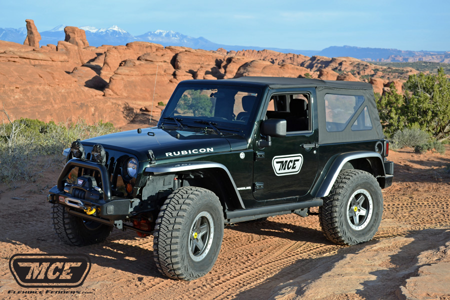 MCE Jeep JK Hi Clearance Gen III Silver Edition Fenders / Flares, Full