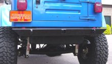 Jeeperman rear rock bumper