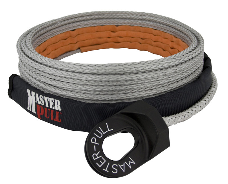 Master Pull Superline Synthetic Winch Line, 1/4" X 50' 14,960lb. w