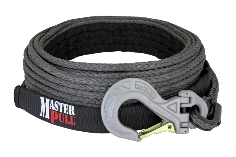 Master Pull Basic Synthetic Winch Line, 5/16" X 125' 12,300lb. w/ Combi