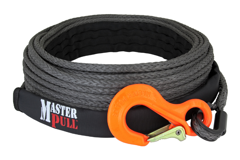 Master Pull Basic Synthetic Winch Line, 3/8" X 100' 17,600lb. w/ Cobra