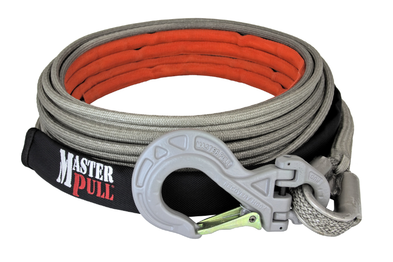 Master Pull Superline XD Synthetic Winch Line, 3/8in x 75' 21,700lb. w