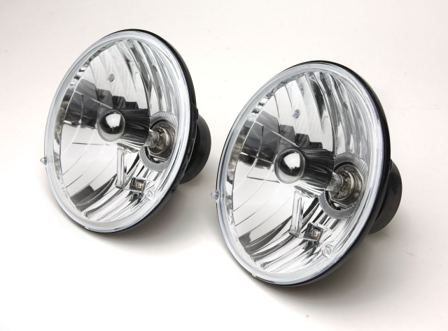 Jeep xj round headlight conversion kit #5