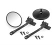 Rugged Ridge Mirror Relocation Kit, Pair, Black, Includes Mirror, Jeep Wrangler (TJ) 97-06, (JK) 07-11, Does Both Sides