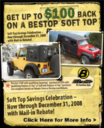 Bestop Soft Top Rebate