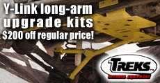 TREKS XJ Y-link upgrade on sale now
