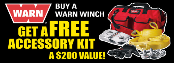 Buy a WARN get a FREE accessory kit