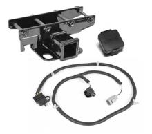 Rugged Ridge Receiver Hitch Kit For 2007-2014 JK with Jeep Plug