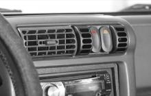 Rugged Ridge AC Vent Switch Pod Kit, Black, Jeep Wrangler (TJ) 1997-2006, Includes Switch Pod and Two Rocker Switches