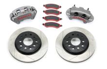 TeraFlex JK Front Big Brake Kit w/ Slotted Rotors