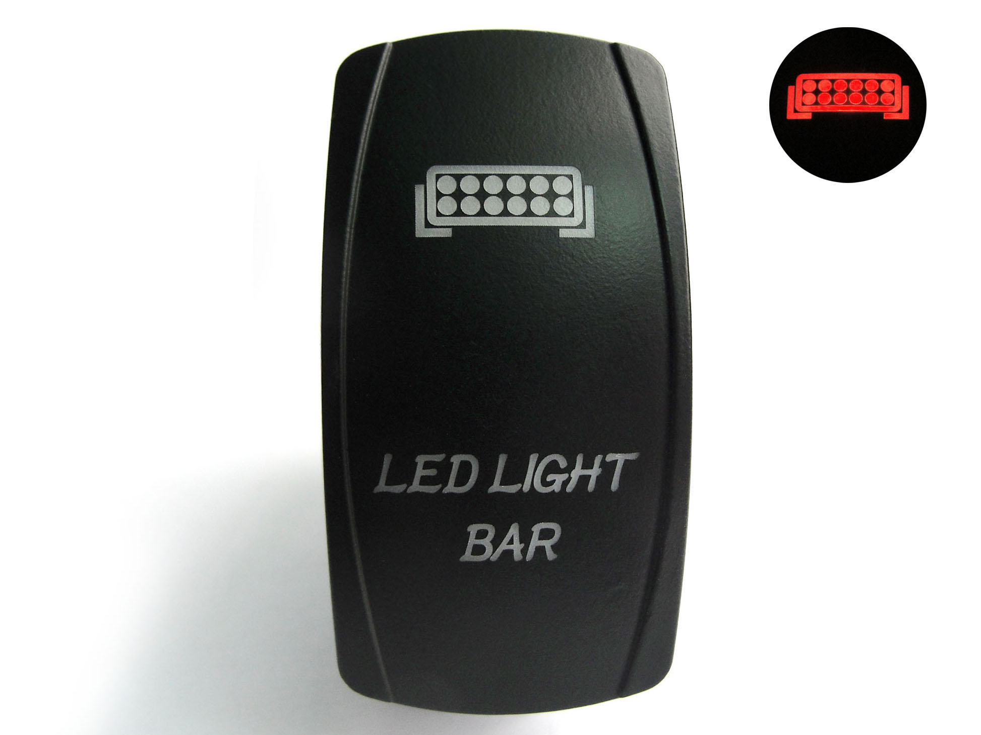 Lifetime LED DPDT LED Light bar switch LLLDPDT40003LBS JeepinOutfitters