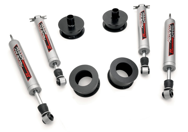 Rough Country  Inch Lift Kit w/Performance Shocks - Jeep JK | 657 |  JeepinOutfitters