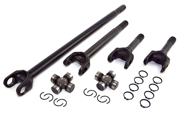 Alloy USA Front Axle Kit, Jeep Wrangler (TJ) 97-06, Cherokee (XJ) 92-01,  Dana 30 27-Spline Kit | 12148 | JeepinOutfitters