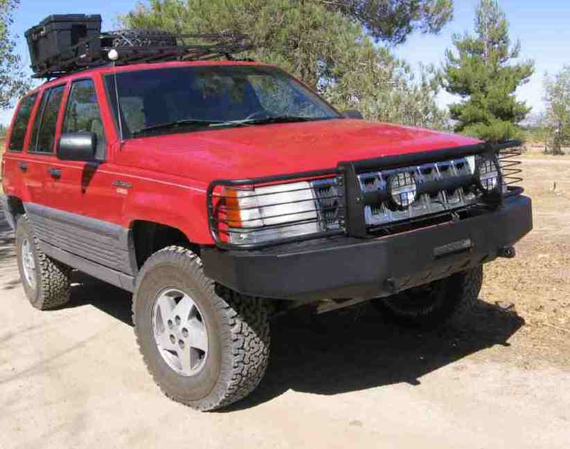 C4x4 ZJ Grand Cherokee TrailBlazer Winch Bumper ZJTBFWB