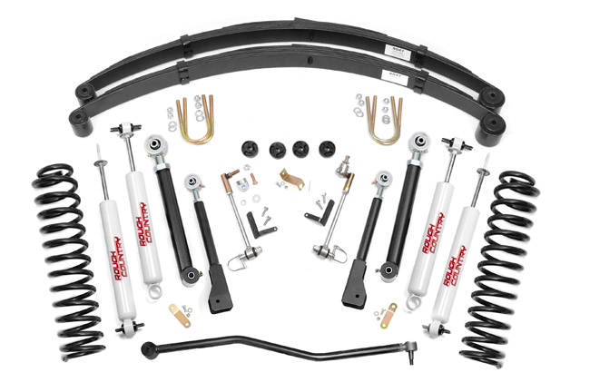 Rough Country Jeep XJ Cherokee 4.5in X-Series Suspension Lift Kit