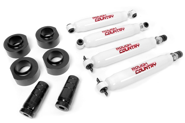 Rough Country Jeep TJ Wrangler  Suspension Lift Kit, 97-06 | 650 |  JeepinOutfitters