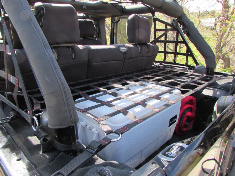 Raingler Jeep JK 4-dr Wrangler Unlimited Shelf/Cargo Net | J4CN ...