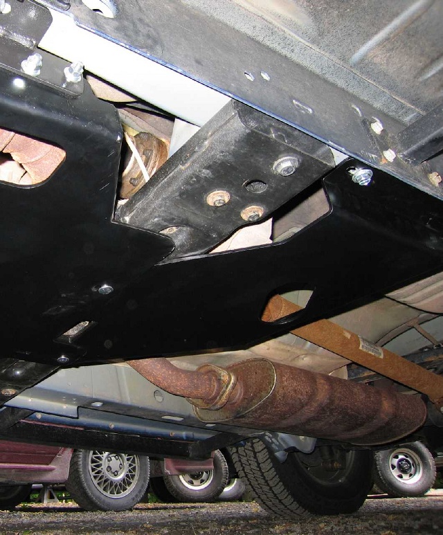 Skid Row Transfer Case Skid Plate for Jeep Liberty KJ (20022007) JP