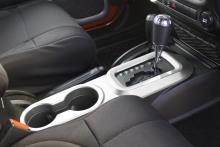 Rugged Ridge Center Cup Console, Brushed Silver, Automatic, 11-13 Jeep Wrangler