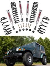 Rough Country 2.5" Suspension Lift Kit - Jeep TJ Wrangler 97-06