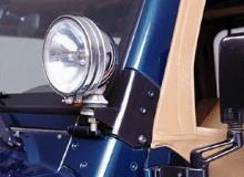 Rugged Ridge TJ windshield light mounts