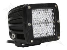 Rigid Industries Dually - LED Light - Diffused - White - Pair