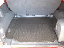 Husky Rear Cargo Liner, 2007-2010 Jeep JK Wrangler 2 Door, Black