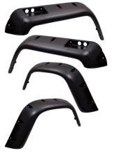 Rugged Ridge All Terrain Flare Kit, Four Piece, Jeep CJ5 76-83, CJ7 76-86, CJ8 81-86