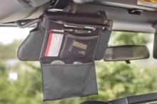 Rugged Ridge Sun Visor Organizer, Jeep Wrangler (JK) 07-09, Pair