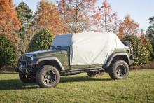 Rugged Ridge Cab Cover, Weather Lite, Jeep Wrangler (JK) 2007-2011 4-Door