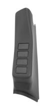 Rugged Ridge A Pillar Switch Pod, Black, Mounts Four Switches, Jeep Wrangler (JK) 2007-2011