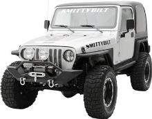 SmittyBilt XRC Front Winch Bumper, TJ Wrangler/Unlimited