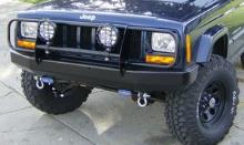 Warrior Products Bumper w/brushguard, XJ