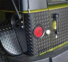 Warrior Products Rear Corners w/LED cutouts, JK