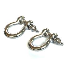 Rugged Ridge D-Shackles, Stainless Steel, 3/4-Inch