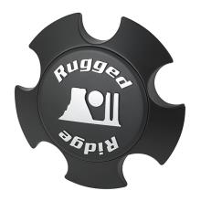 Rugged Ridge XHD Center Cap, Matte Black