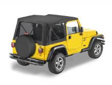 Bestop Sailcloth Replace-a-Top, Tinted Windows, Jeep 97-02 Wrangler TJ