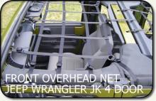 Aspen Mfg Front Overhead Net, Jeep JK 4DR