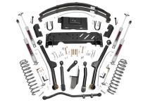 Rough Country Jeep XJ 4.5" X-series Long Arm Suspension Lift Kit, leafs, NP231