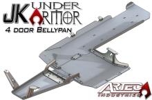 Artec Industries JK Under Armor 4 Door Bellypan Kit, 2007-2011