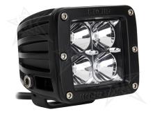 Rigid Industries Dually - LED Light - Flood - Amber - Single