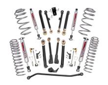 Rough Country Jeep TJ Wrangler 2.5" X-Series Suspension Lift Kit, 97-06, 6-cyl