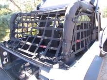 Raingler Jeep Wrangler JK Rear Window Area Net